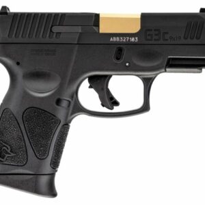 G3C 9MM BLK/BLK GOLD BBL 12+1