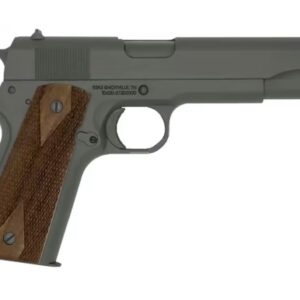 1911 US ARMY BLK/WD 45ACP 5" #