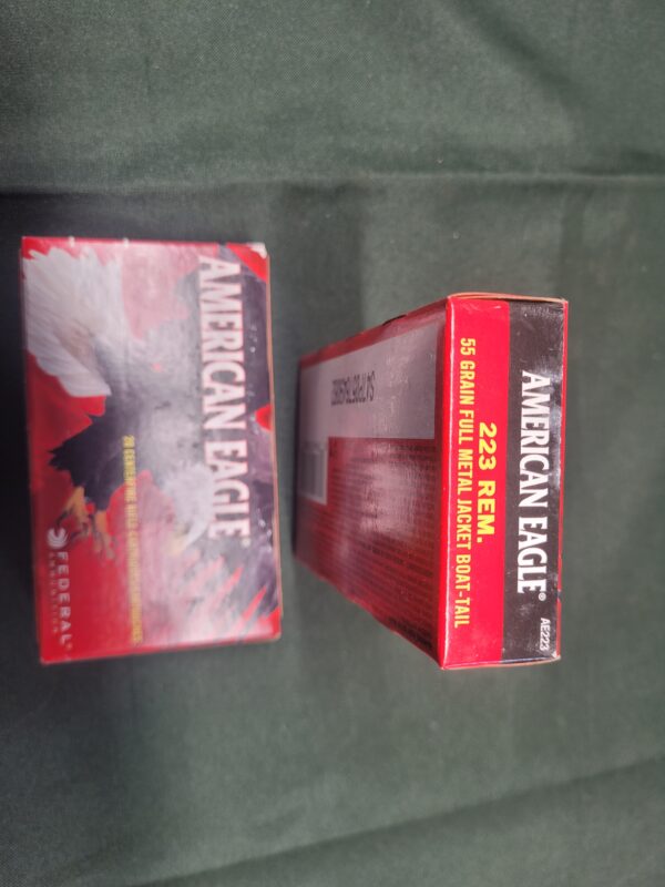 Federal American Eagle .223 55gr. FMJ